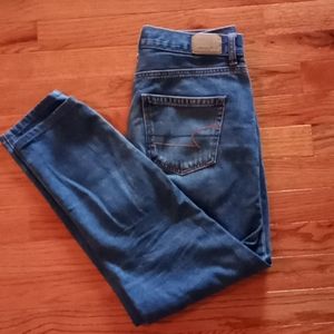 American Eagle Dark Wash Mom Jeans